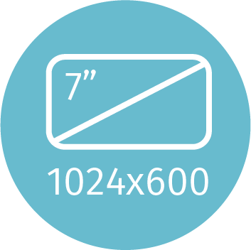 7 inch display
