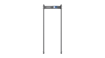 Metal detector gate - weatherproof - 18 zones - network connection