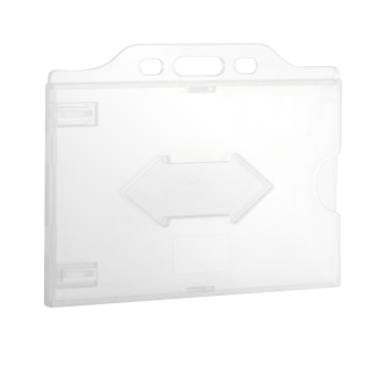 Plastic card holder - horizontal