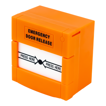 Resettable manual call point for RWA systems - orange