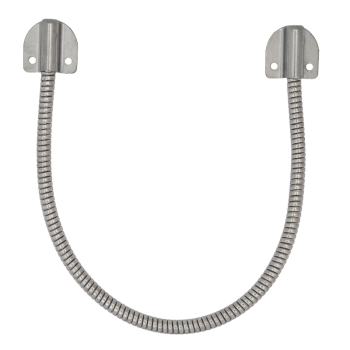 Thin cable pass-through, metal, inner diameter 6 mm