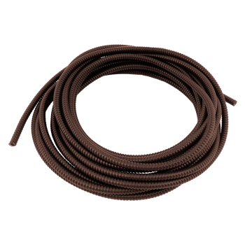 Plastic coated liner in linear meters - Brown - 100m