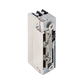 Symmetrical electric strike for hidden mount - fail-secure - without faceplate