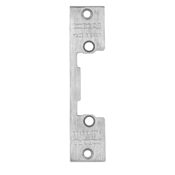 Mini faceplate for DORCAS electric strikes - INOX