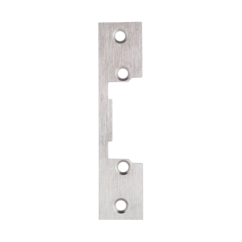 Mini faceplate for DORCAS electric strikes - INOX