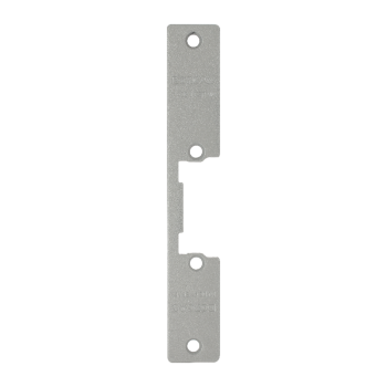 Short faceplate for DORCAS electric strikes - powder coated