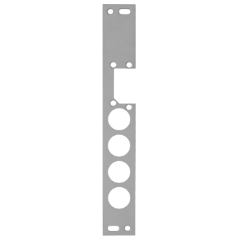 Special faceplate for DORCAS-48 electric strikes - powder coated