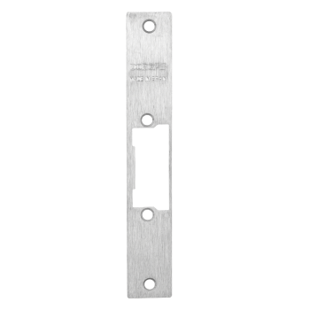 Short faceplate for DORCAS-TOP electric strikes - INOX