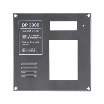Cover plate for DP3000 digital controller unit amplifier