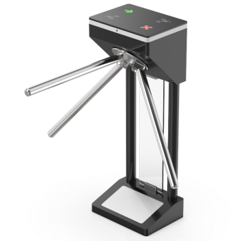 One-legged semi-automatic turnstile