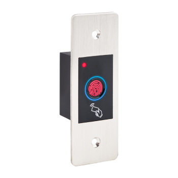 Drip-proof (IP66) standalone card reader - fingerprint