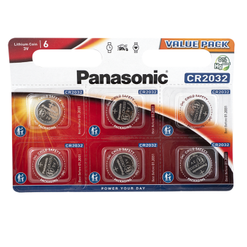 Panasonic CR2032 battery - 1 pcs