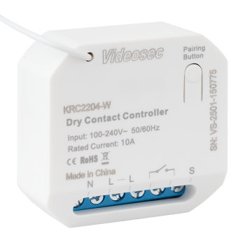 ET-KRC2204-W - 1-channel RF+Wifi receiver unit, 1x NO dry contact