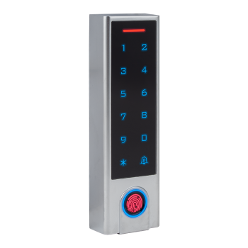 Drip-proof (IP66), WiFi, SA card reader & code lock - fingerprint