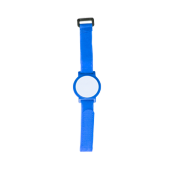 Velcro watch type RFID EM4100 (125 kHz) with chip - blue
