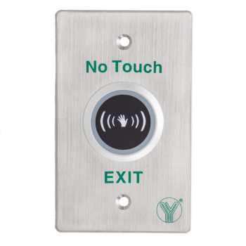 ISK-841D Infrared sensor exit button with INOX shield and timer