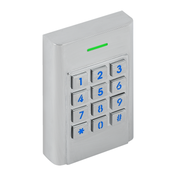 Drip-proof (IP66), vandal-proof standalone code lock