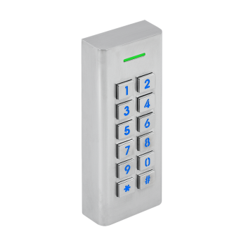 Drip-proof (IP66), vandal-proof standalone code lock