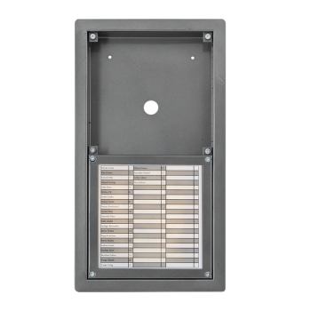 Rain cover for DP digital controller units, flush mounted
