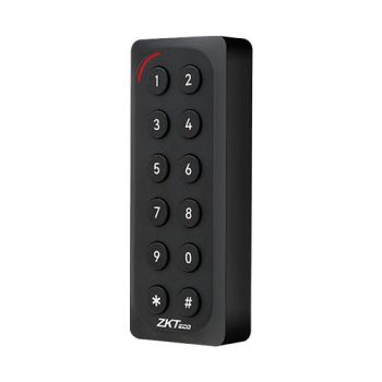 ZKTeco ACC-ER-KR902 hibrid EM, Mifare/Dasfire kártás és kódbilentyűs segédolvasó, Wiegand és RS485 kimenettel