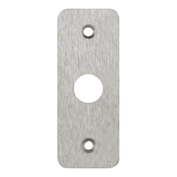 MP-35/19 Push button and switch shield 35 mm wide with 19 mm hole
