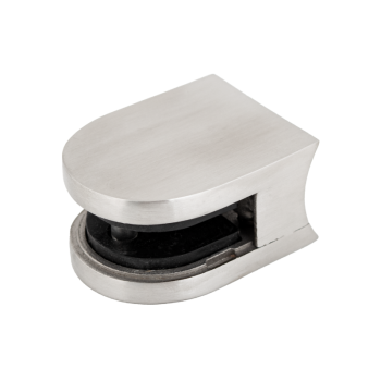 Glass clamp for railing