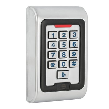 Waterproof (IP68), standalone card reader and code lock - EM - toggle