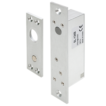 Small size electric bolt lock - 12V DC - fail-safe - door status monitoring
