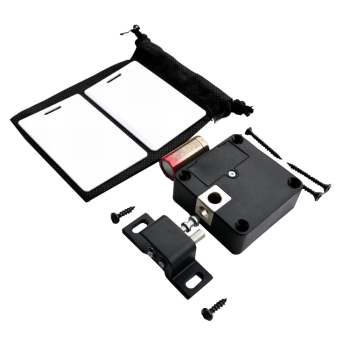 Stand-alone cabinet lock with alarm function - 125 kHz EM - fix mode