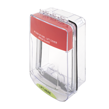 Rain protection for manual call point