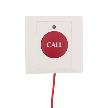 Surface mounted emergency call push button with pull switch NO/NC - red colour
