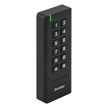 Wireless Wiegand auxiliary reader with keyboard - MIFARE