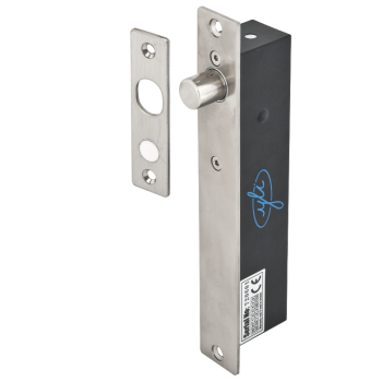 Electric bolt lock - 12V DC - fail-secure - door and lock status monitoring