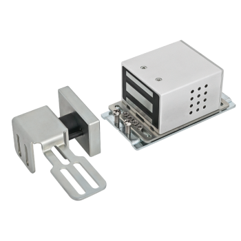 Surface-mounted flat magnet for sliding doors - with reed - 80kg