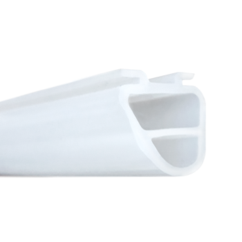 Protection rubber - for arm edge - transparent