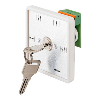Key-operated program switch – 5 switching options